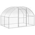 thumbnail image 3 of vidaXL Outdoor Chicken Coop 9.8'x78.7'x6.6' Galvanized Steel, 3 of 6