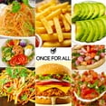 thumbnail image 2 of ONCE FOR ALL Stainless Steel Mandoline Slicer with Finger Guard & Non-Slip Base, Arthritis Friendly Vegetable Chopper for Kitchen, Easy Clean Onion Dicer with Container, Ergonomic Gift for Home Chef, 2 of 9