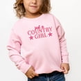 thumbnail image 6 of Just A Country Girl Stars Glitter/Puff Print - Toddler Graphic Sweatshirt, 6 of 11