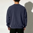 thumbnail image 7 of Squevariel Boys and Girls Long Sleeves Sweatshirt Corduroy Solid Color Round Neck Sweatshirts Casual Loose Pullover Top for 1-14Y, 7 of 7