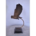 thumbnail image 4 of Nifao Owl Searching for Prey Bronze Statue – Bronze Statue, Home Decor, 18"L x 11"W x 22"H, 4 of 11