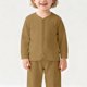 thumbnail image 1 of Prendas de abrigo y chaquetas informales sin capucha de manga larga para niños, abrigo para bebés, blusa de moda de otoño y primavera con jersey, camisa de manga larga con cuello redondo de color liso, 1 of 7
