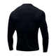 thumbnail image 4 of Playera Bloosom  Licra Deportiva Correr Compresión Manga Larga Gym Negro G, 4 of 4