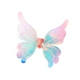 thumbnail image 2 of Disfraz de Halloween Ala de ángel con música y luces Ala de mariposa LED para niñas Ilumina el ala de hada para festivales navideños, 2 of 9