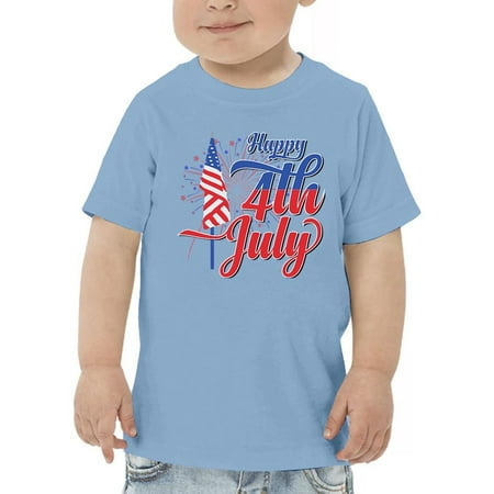 

4Th July Flag Fireworks T-Shirt Toddler -Image by Shutterstock 3 Toddler