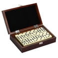 thumbnail image 5 of Hathaway Premium Domino Set with Wooden Carry Case, 5 of 6