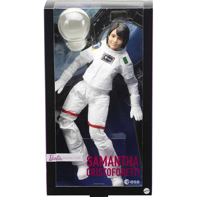 Muñeca Astronauta de la ESA Samantha Cristoforetti Barbie 11.5-in