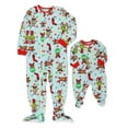 thumbnail image 5 of Dr. Seuss The Grinch Characters Infant Toddler Footed Blanket Sleeper Pajamas K254213GE, 5 of 7