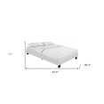 thumbnail image 3 of White Platform Queen Bed, 3 of 9