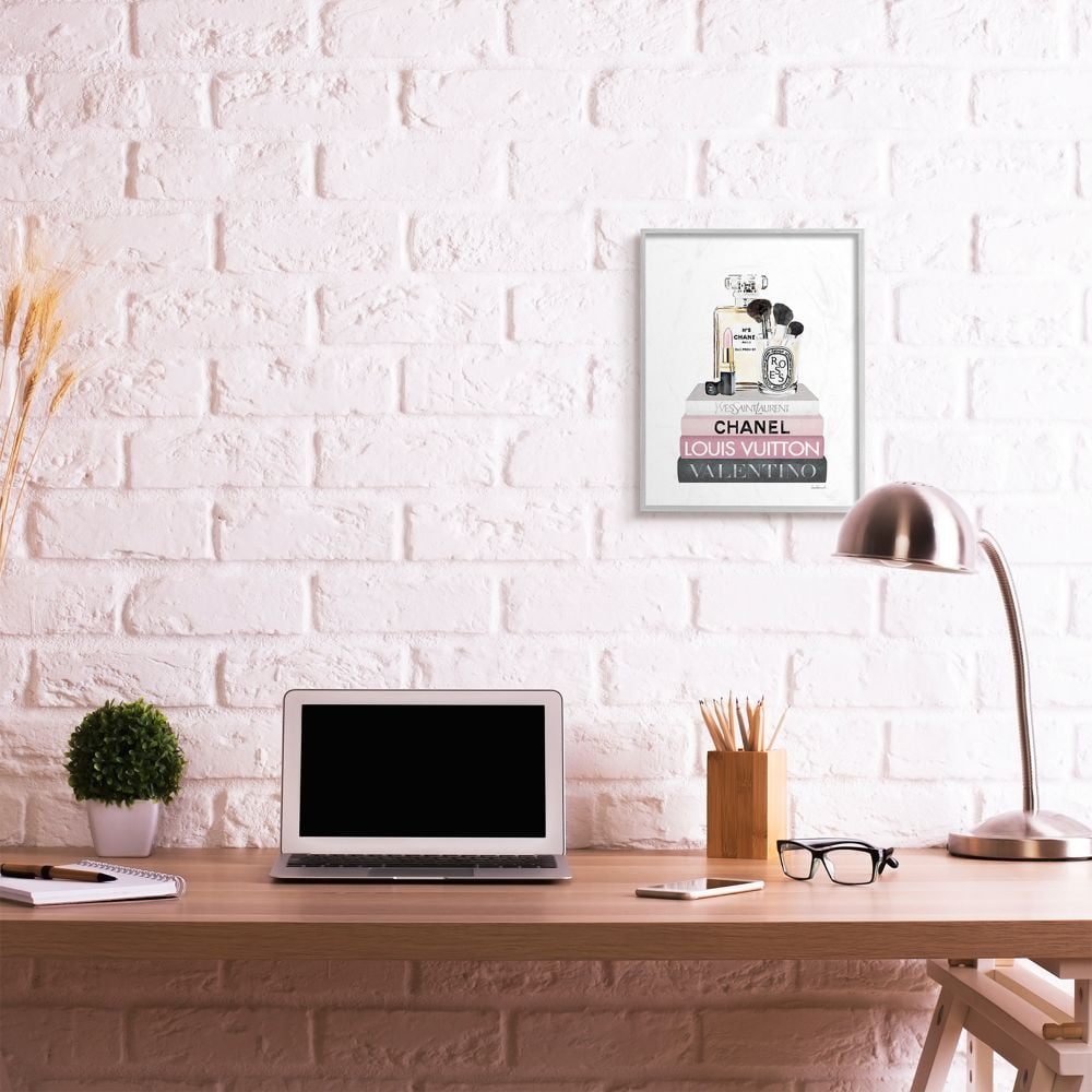 Stupell Industries Fashion Essentials above Glam Designer Books Designed by Amanda Greenwood