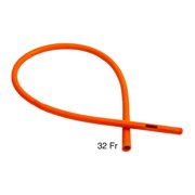 HealthAndYoga(TM) Rubber Colon Tube - Close End 32 FR