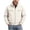 Beige, variant on Men's Casual Military Jacket Stand Collar Bomber Jackets Casual Lightweight Vintage Work Coat