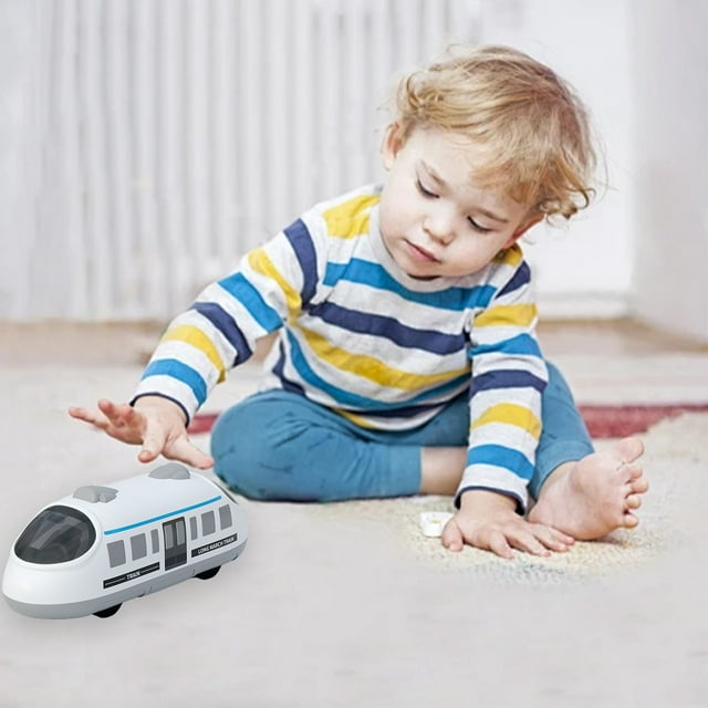 TopLLC Pull Back Train Toy For Kids With Colorful And Effortless Action To Enhance Motor Skills And Provide Interactive Play Pull Back Train
