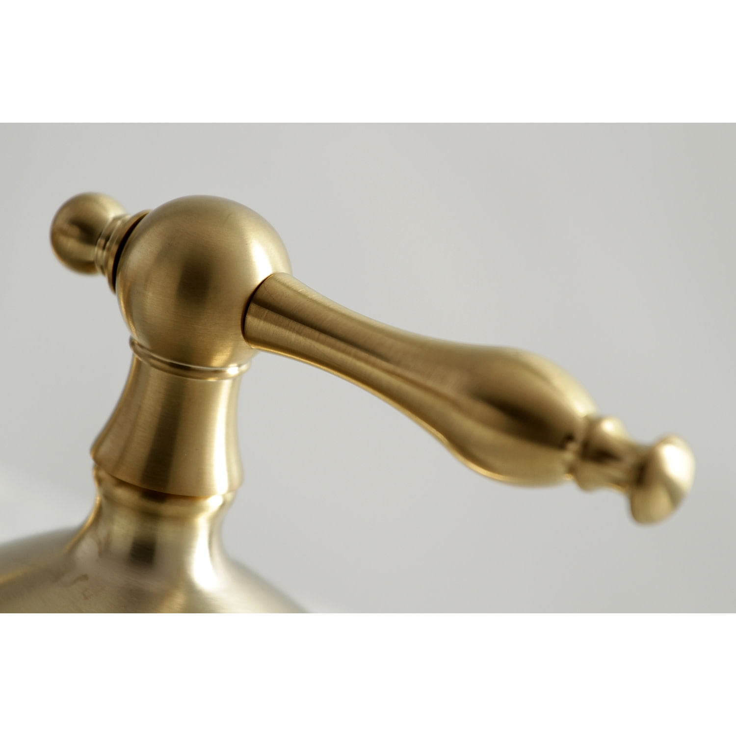 Kingston Brass KS1167NL 8 in. Widespread Bathroom Faucet, Brushed Brass