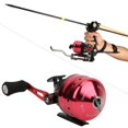 thumbnail image 3 of AMONIDA Fish Hunting Reel, Red/Golden Spincast Reel, Fishing Lover For Wild Fishing, 3 of 8