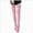 1-Hot Pink, variant on Women Stockings Fishnet Lace Top Thigh High Stay Up Fishnets Tights Sheer Nylon Hosiery Pantyhose Lingerie 1-Red
