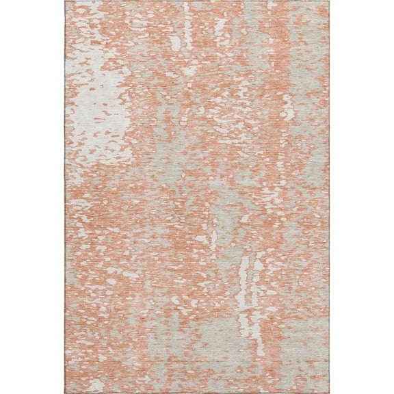 Dalyn Rugs Premium Machine Washable Mayfield AMF949 Coral 8' x 10' Rug