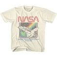 thumbnail image 1 of NASA Rainbow Sts Natural Youth T-Shirt S (7-8), 1 of 2
