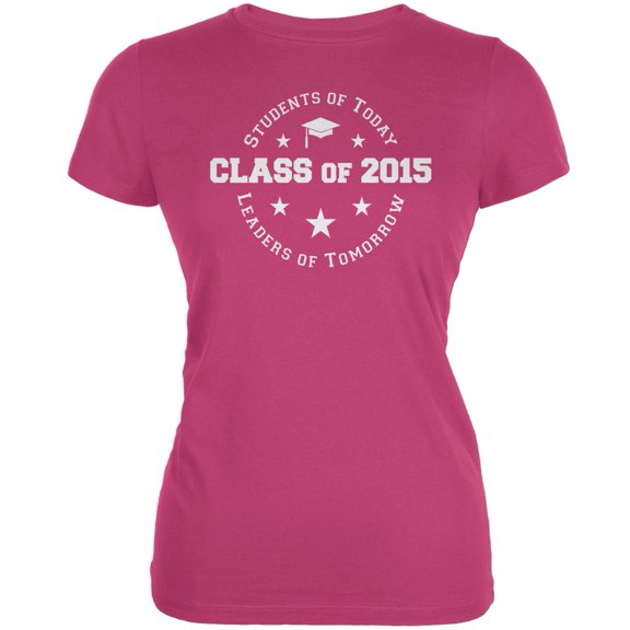 Graduation - 2015 Leaders of Tomorrow Berry Pink Juniors Soft T-Shirt
