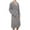 Gray, variant on fheaev Robes For Men Classic Unisex Premium Cotton Warm Night Gown Bathrobe Luxury Soft Thick And Fleece Plush Long Terry Cloth Household Sashes Clothes Bathrobe Long Couple Pajamas