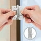 thumbnail image 3 of Bisagras de puerta de cierre automático, bisagras de puerta resistentes, bisagras de puerta de resorte de acero inoxidable, 2 uds., 3 of 5