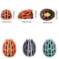 thumbnail image 4 of Casco de Ciclismo Eigraketly gorras transpirables para exteriores equipo de protección para bicicletas negro, 4 of 6