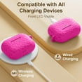 thumbnail image 5 of Comvin Compatible with AirPods Pro 3 Case Cover(2025), Soft Leopard Engraved Silicone Case for Apple Airpods Pro 3rd Generation (2025), 5 of 9