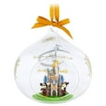 thumbnail image 2 of Disney Parks Mickey Minnie Mouse Cinderella Castle Blown Glass Holiday Ornament, 2 of 3