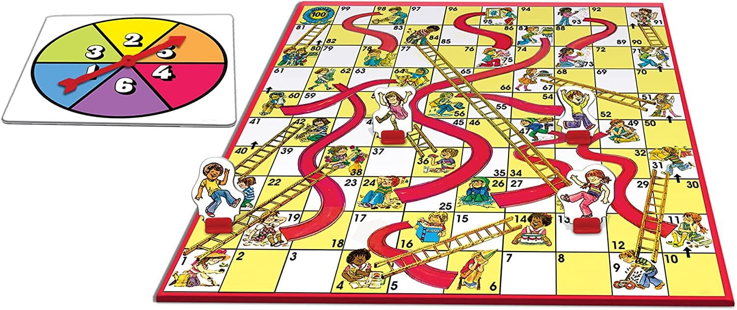 HASBRO GAMING:Chutes and Ladders Board Game