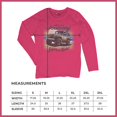 thumbnail image 7 of Life is a Journey Enjoy the Ride Women's Long Sleeve T-shirt 4x4 Offroad Rugged Vehicle Trailblazing Mudding Dirt Roads, 7 of 7