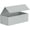 Silver, variant on Gift Box 12" x 6" x 4",Large Gift Box with Lid, White Boxes for Presents,Birthday,Valentine's Day,Mother's Day,Christmas,Anniversary,Luxury for Gift Packaging