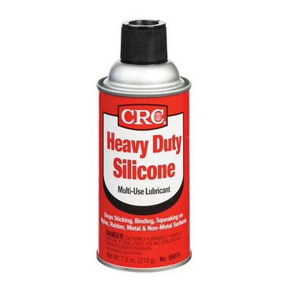 CRC 05074 7.5 oz Heavy Duty Silicone Multi-Use Lubricant- pack of 12