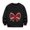 #0001-Black, variant on Cowsor Girls Sweatshirts Kids Cute Graphic Crewneck Pullover Tops Xmas Long Sleeve Holiday Shirts