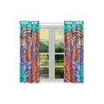 thumbnail image 2 of CADecor Tiger Window Curtain Window Treatments Kitchen Curtains 26x39 inches, 2 Pieces, 2 of 3