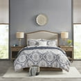thumbnail image 3 of Home Essence Gordy Reversible Complete Bedding Set, King, Navy, 3 of 20