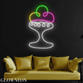 thumbnail image 4 of Glowneon Dessert Shop Decor With Ice Cream Glass Led Sign, Neon light, 4 of 5
