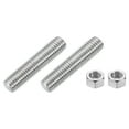 thumbnail image 1 of 5/8"-11 Fully Threaded Rod, 2Pcs 304 Stainless Steel 2.8" Long Threaded Screw, 1 of 7