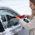 thumbnail image 5 of Heavy Duty Brush and Ice Scraper with Extendable Telescoping Handle for Windshield Windows Winter Cleaning Decoration, 5 of 5