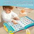 thumbnail image 5 of Xueyu Alphabet Sound Book with Erasable Pen, Interactive ABC Learning Toy for Toddlers, English Letters, Words and Shapes, Electronic Educational Toy for Kids, 5 of 7