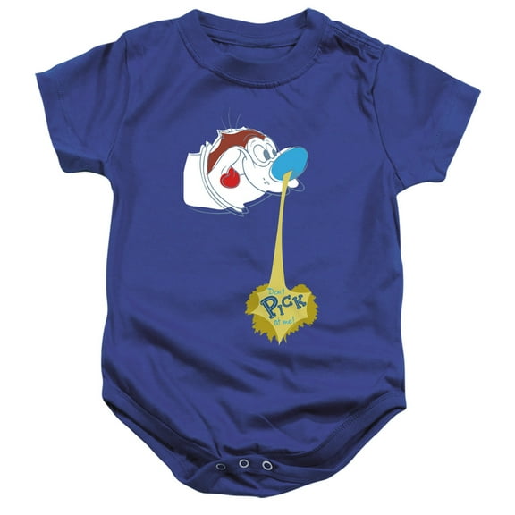 Ren And Stimpy Don't Pick At Me! Unisex Infant Snap Suit for Baby