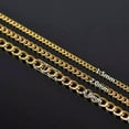 thumbnail image 3 of U8MO Fashion 1.5/2/2.8mm 5m Iron Encryption Twist Chain Necklace Pendent Jewelry-Bronze-5m/2.8mm, 3 of 5