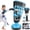 Blue, variant on Punching Bag for Kids, 63 Inch Inflatable Boxing Bag with Gloves, Funnel & Pump, Boxing Toy & Gifts for for 3-6 Boys & Girls, Kids Boxing Set for Practicing Karate, Taekwondo, Red