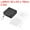 Black, variant on Uxcell Punch Free Automatic Sensor Door Closer,Self Close with Steel Wire 1000g White