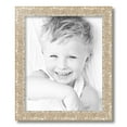 thumbnail image 2 of ArtToFrames 14x17 Inch Silver and Black Picture Frame, This Silver Wood Poster Frame is Great for Your Art or Photos, Comes with Regular Glass (2WOM-4903), 2 of 7