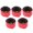 Red, variant on Yajisi Deluxe High Visibility Fishing Rod Straps Flexible Stretchy Belt Guard Safety Ties Casting Pole Wraps Support Pack for Advanced Fisherman Red Finish Edition (6.29 inches / 16.0 cm)