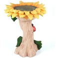 thumbnail image 5 of Wefuesd Bird Bath for Outside Garden Bird Feeder Flower Decoration Resin Sunflower Bird Bath Home Decorbird Bath Solar Fountain for Bird Bath Outdoor Decor Wefuesd, 5 of 9