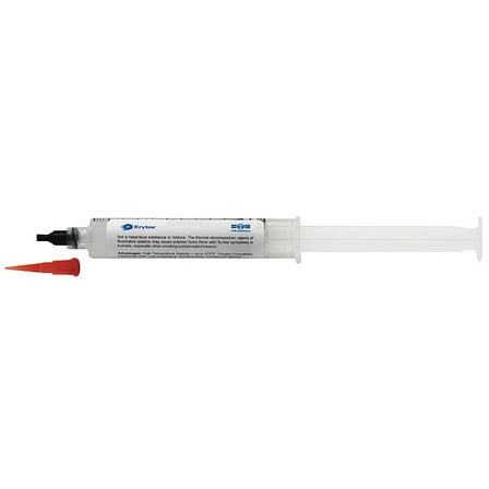 Krytox Vacuum Grease,Tube,Synthetic,8 oz. LVP