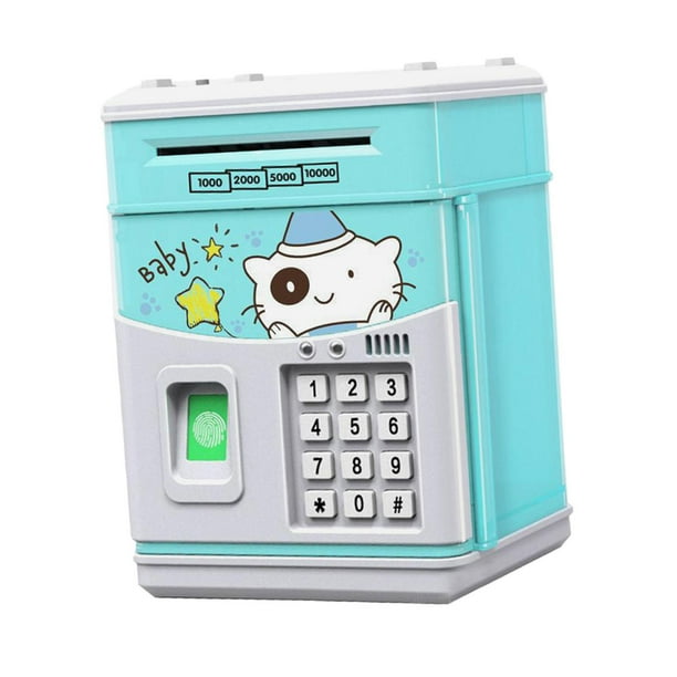 Cajero automático con Apertura automática puerta Desplazamiento automático Llevar perfke juguetes caja de dinero