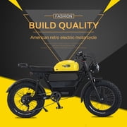 Electric Bike,Electric Mountain Bike,Akez TANK300 Ebike with 1500W Peak Motor,7-speed,48V 26AH Battery,Dual Hydraulic Brakes,Full Shock Absorption,Electric Dirt Bike for Adult Outdoor Adventure,Black