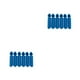 thumbnail image 2 of Toystoory Ice Cube Stick Tray Congelador Tubo Bebida Icing Mold Cake Mold Lavable Cocina Frigorífico Hornear Maker Party Azul oscuro Azul oscuro 2piezas Toystoory CBP302863, 2 of 5